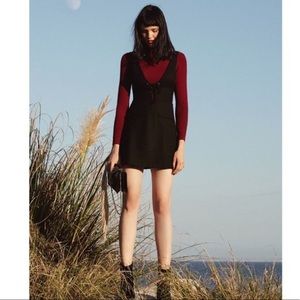 Reformation Suede Joni Dress